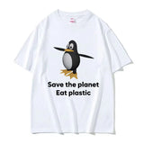 Save The Earth Eat Plastic Tee