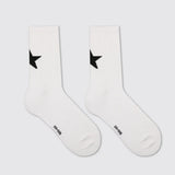 White Black Pentagram Socks