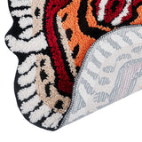 Tibetan Tiger Face Tufted Rug