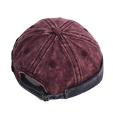 Washed Docker Brimless Cap