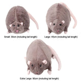 30/45/90cm Mouse Rat Oversized Pillow
