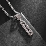 CZ Xanax Necklace