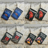 Stephen King Books Earring
