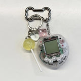 Tamagachi Charm Keychain