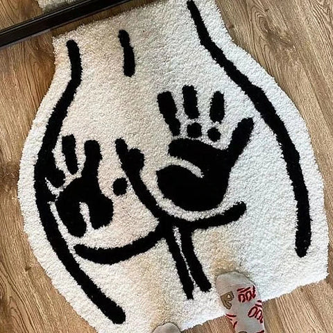 Hand Print Handmade Rug