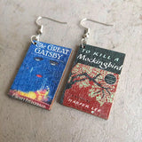 Stephen King Books Earring