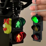 Traffic Light Keychain