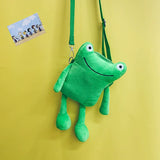 Long Hair Monster Crossbody Bag