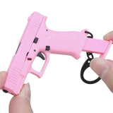 Pistol Keychain Charm