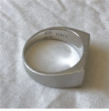 Minimalist 925 Silver Ring