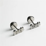 2PCS F Earrings