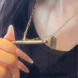 Cigarette Charm Necklace