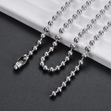 5pcs/lot 1.2mm-10mm Stainless Steel Ball Chain