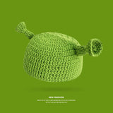 Knit Shrek Balaclava