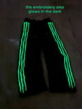 Monster Energy Embroidered Striped Track Pants