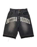 Bottega Desires Denim Shorts