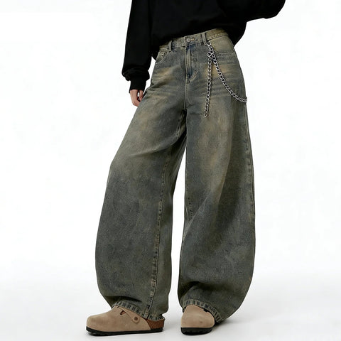Retro Baggy Wide Leg Jeans