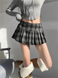 Plaid Mini Skirts