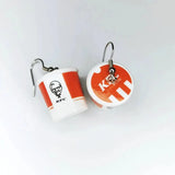 Fried Chicken KFC Earrings