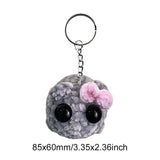 Sad Hamster With Sound Keychain