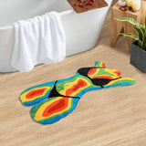 Thermal Female Body Tufted Rug