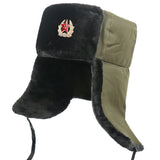 Soviet Badge Russian Ushanka Hat