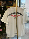 Chrome Rolling Stones Heart Tee