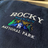 Rocky Mountain National Park Embroidered Thick Sweatshirts