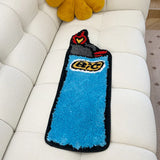 Blue Lighter Tufted Rug