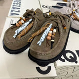 Wallabee Cow Suede Clogs