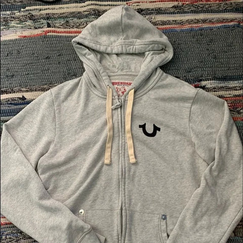 True Religion Zip Up Hoodie