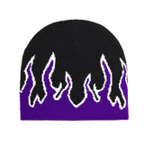 Knitted Flame Socks