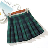 Plaid Mini Skirt