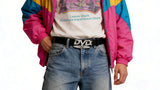 Nostalgic DVD Buckle Belt