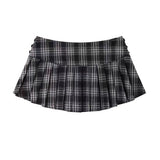 Plaid Mini Skirts