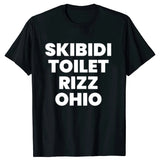 Skibidi Toilet Rizz Ohio Tee