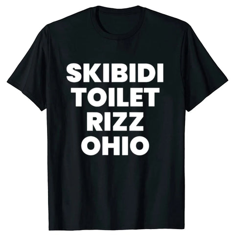 Skibidi Toilet Rizz Ohio Tee