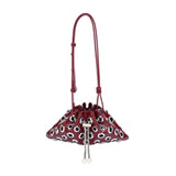 Metal Stud Rivet Shoulder Bag