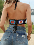 Crochet Knit Cami Top
