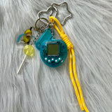 Tamagachi Charm Keychain