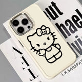 Middle Finger Hello Kitty iPhone Case