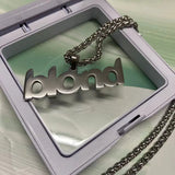 Blond Necklace