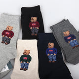 2 Pairs Polo Bear Socks