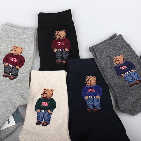 2 Pairs Polo Bear Socks