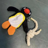 16cm Depressed Penguin Plush Keychain