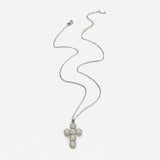 CZ Diamond Cross Chain