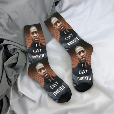 I Cant Breathe Socks