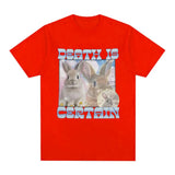Death Is Certain Bunny Tee