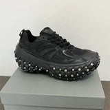 Metal Stud Thick Sole All Terrain Sneakers