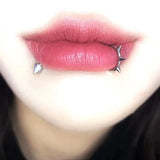 Stainless Steel Fake Lip Ring